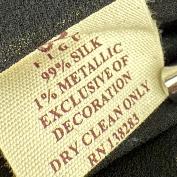 Figue Midi Skirt Wine Papas Maxime Silk Sparkly Asymmetric 4 - Picture 9 of 10